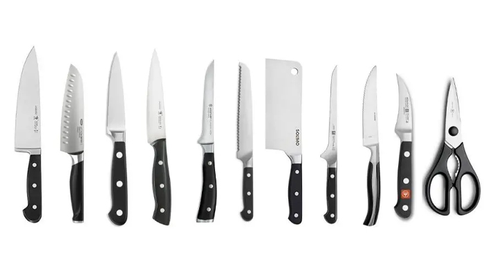 انواع مختلف چاقو​