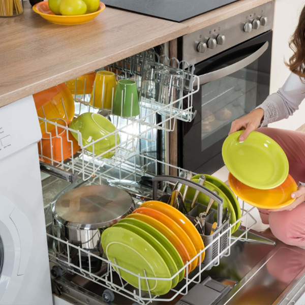 تمیزشدن بهتر ظروف غذاخوری در ماشین ظرفشویی