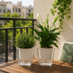 گلدان خودآبیار آکوایومی